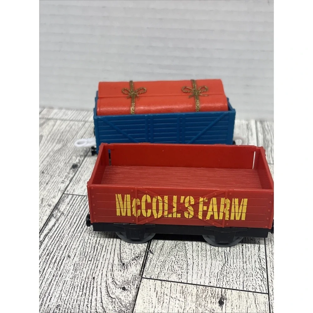 Thomas TrackMaster Train Rolling Stock Lot 9pc Cargo Cars Sodor Fuel Tanker